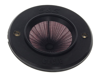 Air Stinger Stealth Air Cleaner Kit - Black Teardrop. Fits Big Twins 1993-2017 with CV Carb or Cable Operated Delphi EFI.