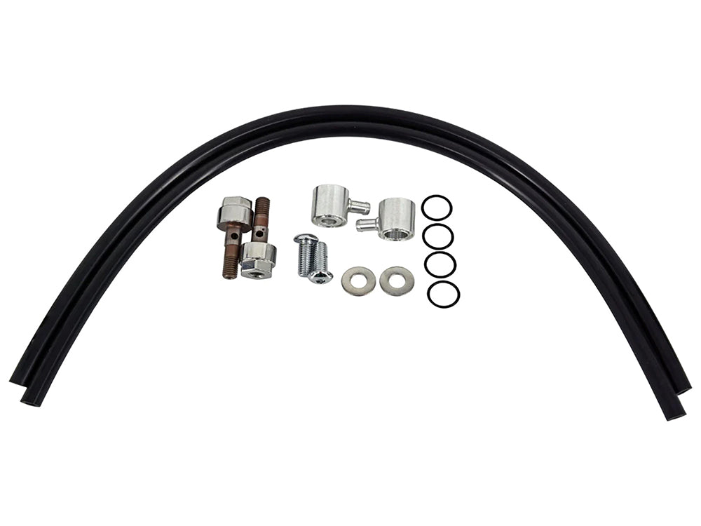 External Breather Kit. Fits Twin Cam Trask Assualt Charge Air Cleaners.