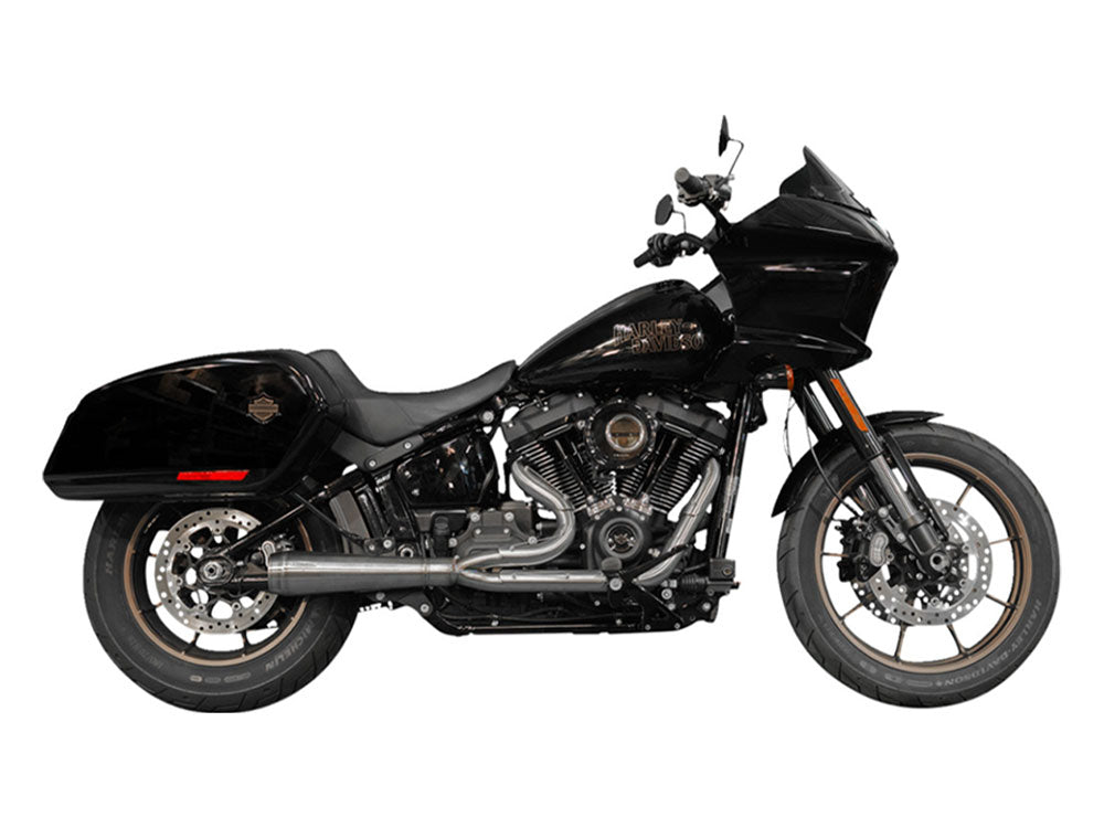 Assault 2-into-1 Exhaust - Stainless. Fits Heritage Classic, Sport Glide and Low Rider ST 2018-2024