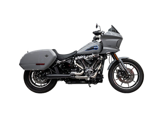 Assault 2-into-1 Exhaust - Black. Fits Heritage Classic and Low Rider ST 2025up