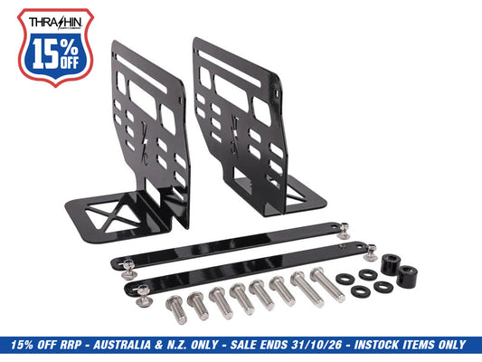 Hard Mount Brackets For Essential, Escape & Expedition Saddlebags.