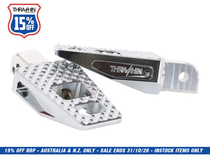 P-54 Footpegs - Chrome. Fits Softail 2018up Rear Passenger