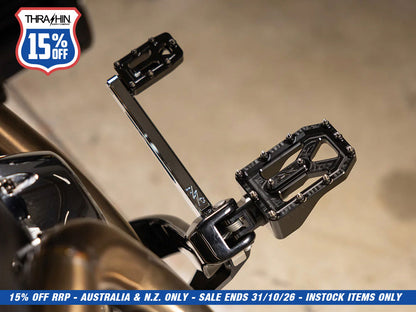 Aggressor Footpegs - Black.