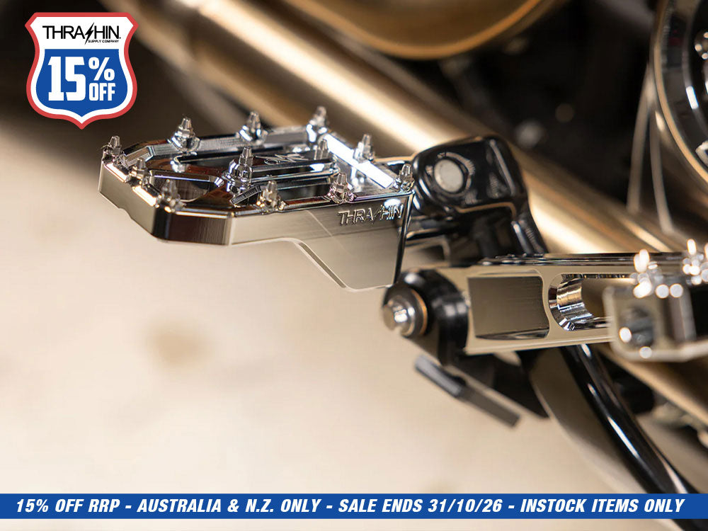 Aggressor Footpegs - Chrome.
