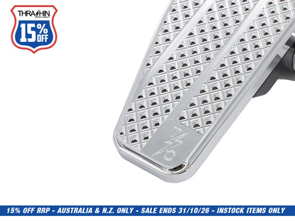 Mini Floorboards with HD Male Mount - Chrome