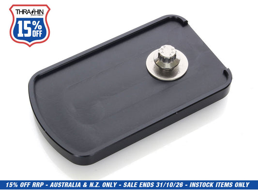 Bagger Brake Pad - Black. Fits Touring 1980up, FL Softail 1986-2017 & Dyna Switchback 2012-2016.