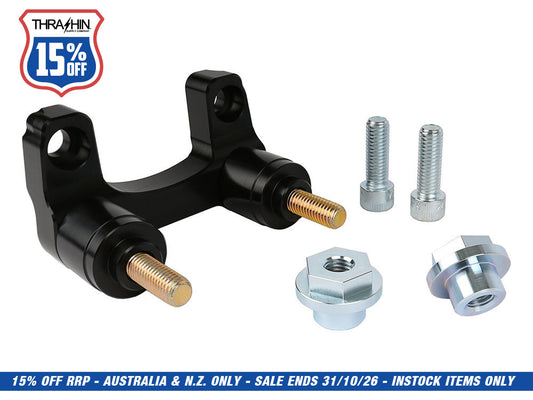 Road Glide Riser Adapter - Black. Fits Road Glide 2015-2023