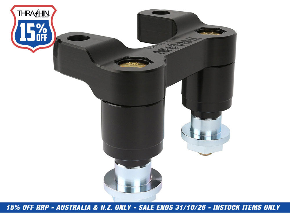 Road Glide Riser Adapter - Black. Fits Road Glide 2015-2023