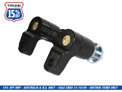 Street Glide Riser Adapter - Black. Fits Street Glide 2014up