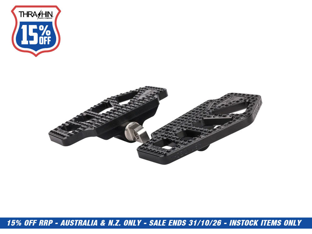Apex Mini Floorboards with HD Male Mount - Black