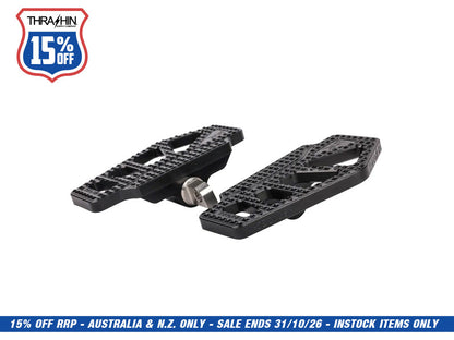Apex Mini Floorboards with HD Male Mount - Black