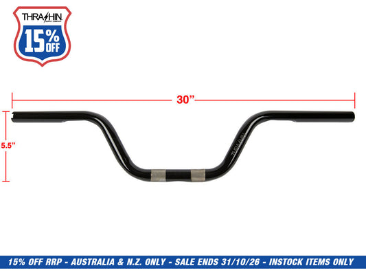 High Bend Bars - Black