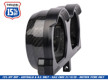 Gauge Housing Relocation Kit - Black. Fits Road Glide 2015-2023