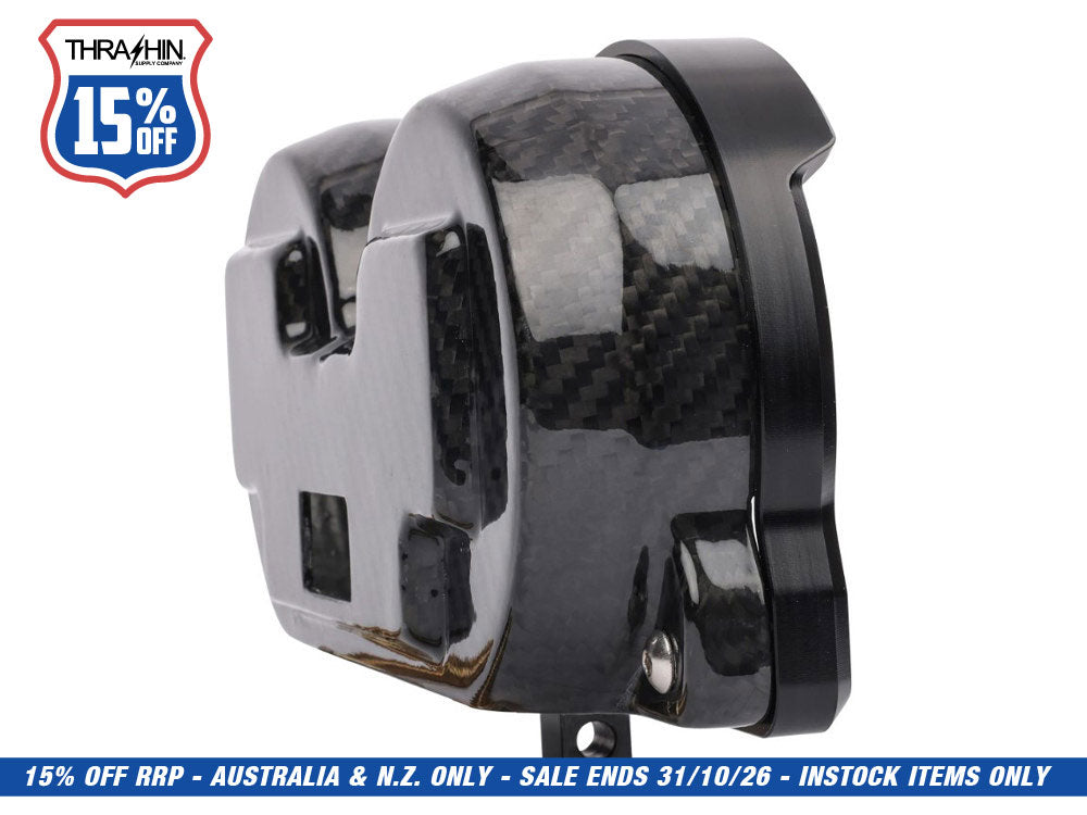Gauge Housing Relocation Kit - Black. Fits Road Glide 2015-2023