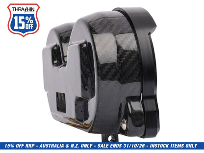 Gauge Housing Relocation Kit - Black. Fits Road Glide 2015-2023