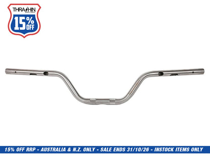High Bend Bars - Stainless Steel. Fits CVO Touring 2023up, Street Glide & Road Glide 2024up, Touring 2025up & Softail 2025up