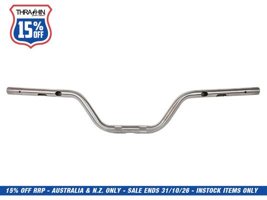 High Bend Bars - Stainless Steel. Fits CVO Touring 2023up, Street Glide & Road Glide 2024up, Touring 2025up & Softail 2025up