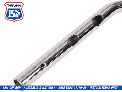 High Bend Bars - Chrome. Fits CVO Touring 2023up, Street Glide & Road Glide 2024up, Touring 2025up & Softail 2025up