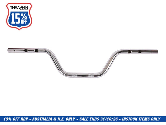 High Bend Bars - Chrome. Fits CVO Touring 2023up, Street Glide & Road Glide 2024up, Touring 2025up & Softail 2025up