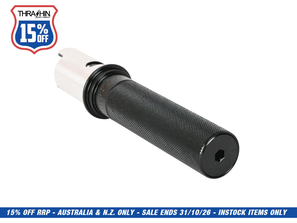 Thrashin Billet Throttle Sleeve. Fits CVO Touring 2023up, Street Glide & Road Glide 2024up, Touring 2025up & Softail 2025up