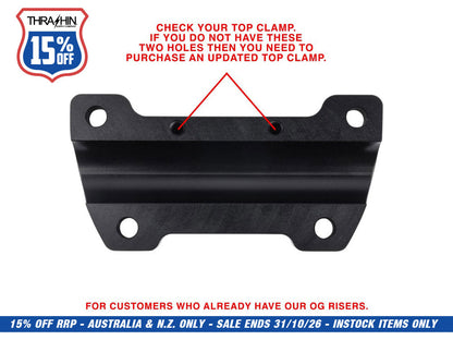 Replacement OG Handlebar Top Clamp - Black.