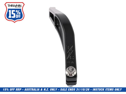 Billet Shift Lever - Black. Fits Softail 2018up with Mid Controls