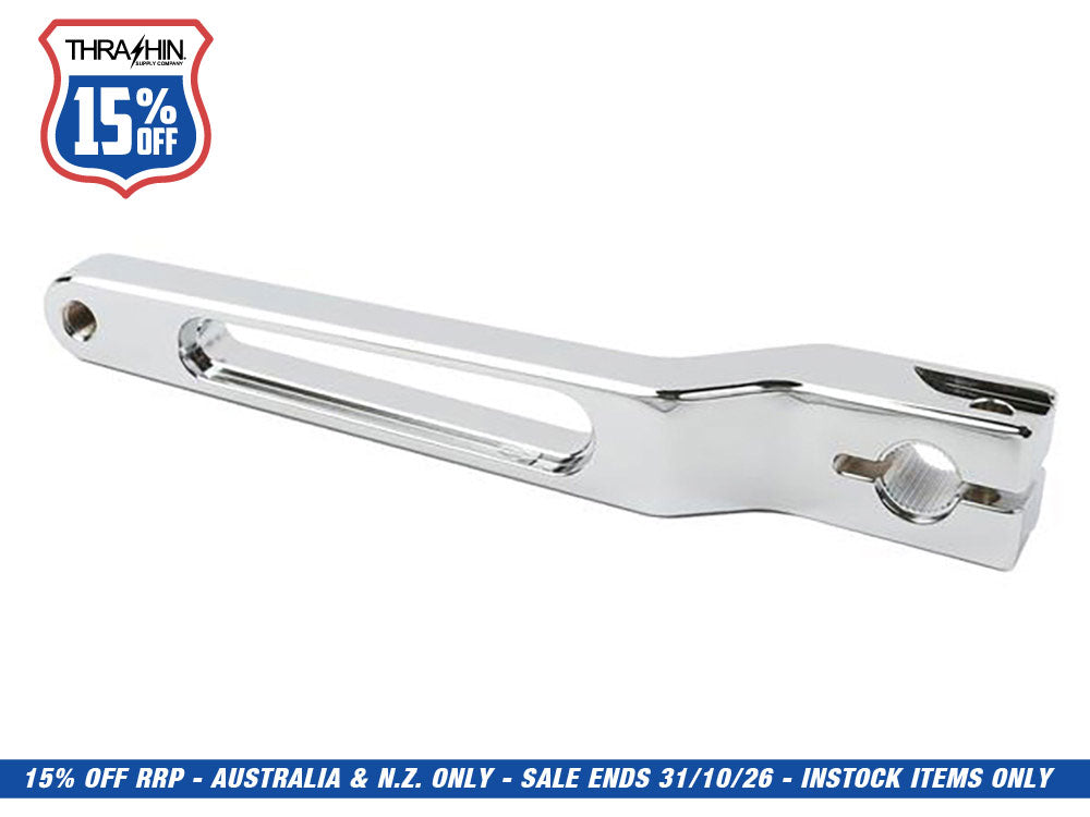 Billet Shift Lever - Chrome. Stock Length. Fits Touring 1983up, Trike 2008up, FXR 1982-1994 & FL Softail 1986-2017.