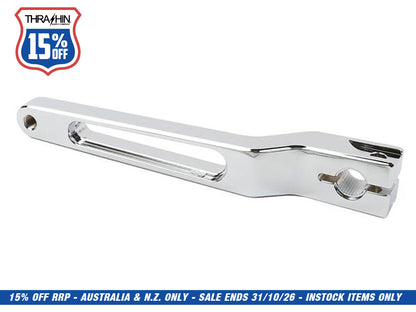 Billet Shift Lever - Chrome. Stock Length. Fits Touring 1983up, Trike 2008up, FXR 1982-1994 & FL Softail 1986-2017.