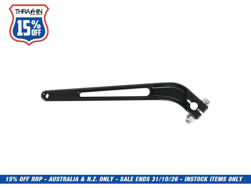 Billet Shift Lever - Black. Fits Dyna 2014-2017 with Extended Mid Controls