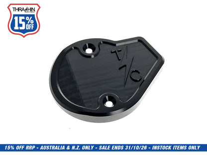 Cam Cover - Black. Fits CVO Touring 2023up, Street Glide & Road Glide 2024up, Touring 2025up & Softail 2025up