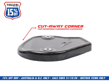 Cam Cover - Gloss Carbon. Fits CVO Touring 2023up, Street Glide & Road Glide 2024up, Touring 2025up & Softail 2025up