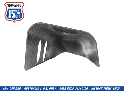 Air Scoop Coil Cover - Gloss Carbon. Fits Softails 2018up & Touring 2024up.