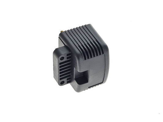 Ignition Coil - Black. Fits Big Twin 1970-1999 & Sportster 1971-2003 Models with Upgraded Single Fire Ignition