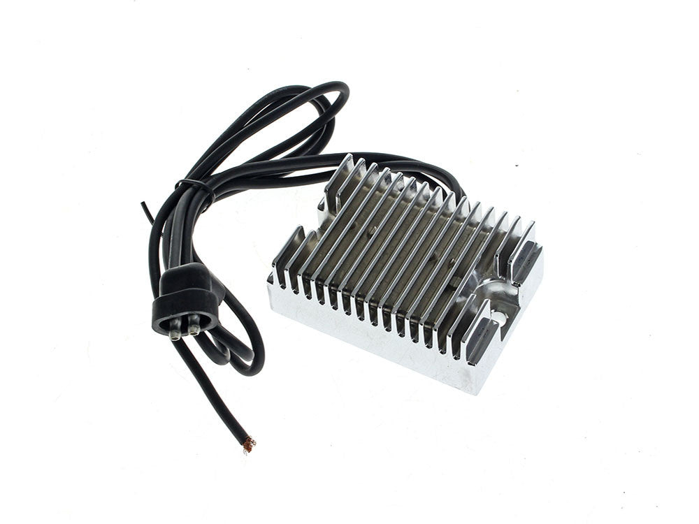 Regulator - Chrome. Fits Softail 1989-1999, Dyna 1991-1998, FXR 1989-1998 & Touring 1989-1996