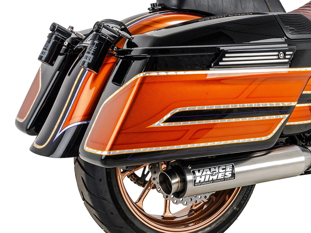 Supersport 2-into-1 Exhaust - Stainless Steel. Fits Touring 2017up