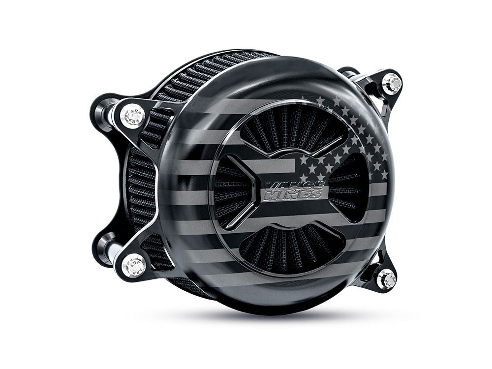 VO2 America Air Cleaner Kit - Black. Fits CVO Touring 2023up, Street Glide & Road Glide 2024up, Touring 2025up & Softail 2025up