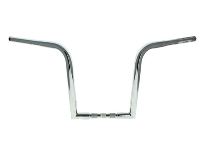 14in. x 1-1/4in. Chubby OutlawZ Ape Hanger Handlebar with Narrow Bottom - Chrome.