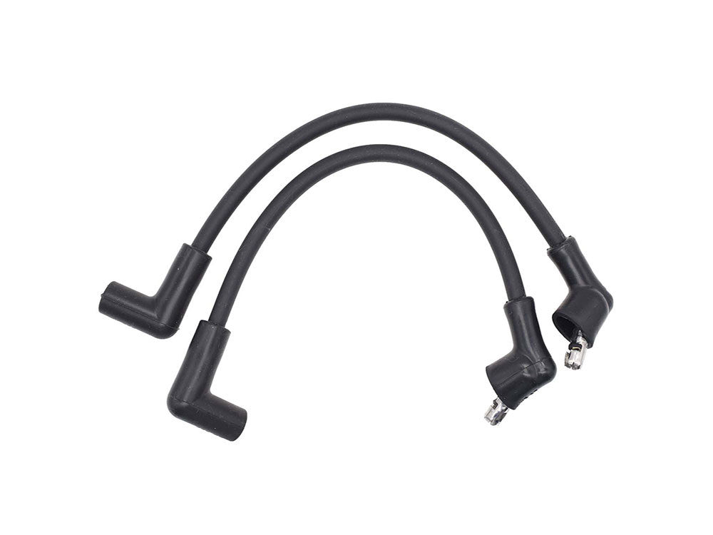 8mm Spark Plug Wire Set - Black. Fits FXR 1982-1994